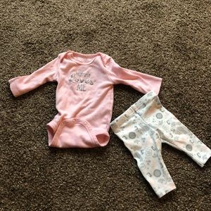 Newborn Carter’s outfit